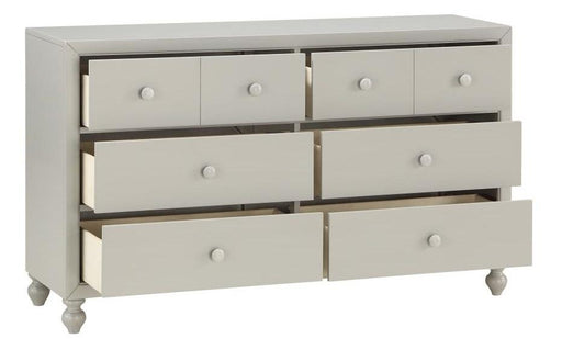 Homelegance Wellsummer 6 Drawer Dresser in Gray 1803GY-5 - LasVegasFurnitureOnline.com