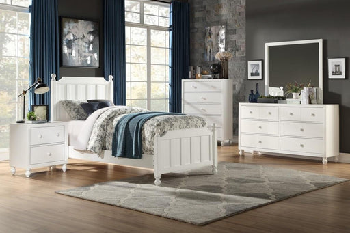 Homelegance Wellsummer Mirror in White 1803W-6 - LasVegasFurnitureOnline.com