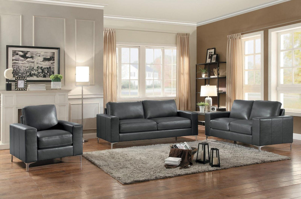 Homelegance Furniture Iniko Sofa in Gray 8203GY-3 - LasVegasFurnitureOnline.com