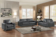 Homelegance Furniture Iniko Sofa in Gray 8203GY-3 - LasVegasFurnitureOnline.com
