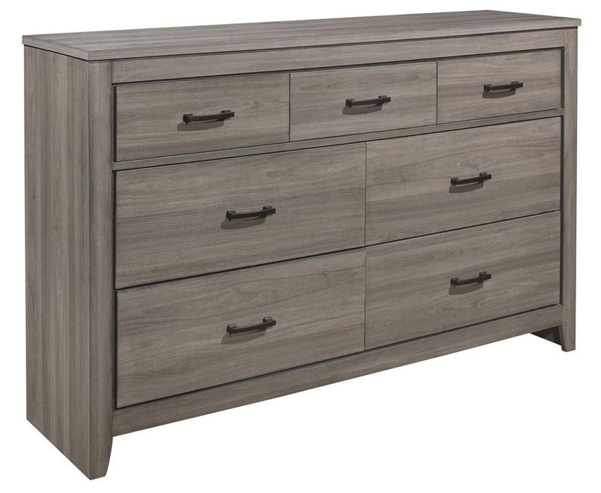 Homelegance Waldorf 7 Drawer Dresser in Dark Gray 1902-5 - LasVegasFurnitureOnline.com