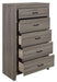 Homelegance Waldorf 5 Drawer Chest in Dark Gray 1902-9 - LasVegasFurnitureOnline.com