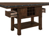 Homelegance Schleiger Counter Height Dining Table in Dark Brown 5400-36XL* - LasVegasFurnitureOnline.com