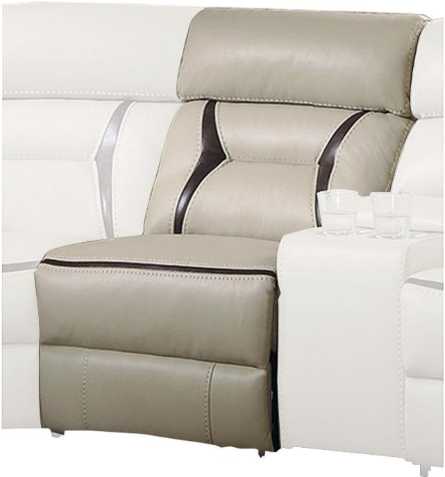 Homelegance Furniture Amite 6pc Sectional Sofa in Beige - LasVegasFurnitureOnline.com
