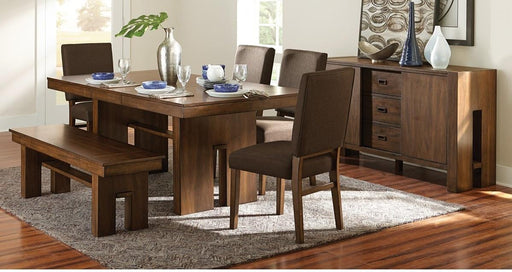 Homelegance Sedley Dining Table in Walnut 5415RF-78* - LasVegasFurnitureOnline.com