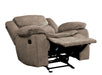 Homelegance Furniture Bastrop Glider Reclining Chair in Brown 8230FBR-1 - LasVegasFurnitureOnline.com