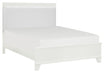 Homelegance Kerren King Platform Bed in White 1678WK-1EK* - LasVegasFurnitureOnline.com