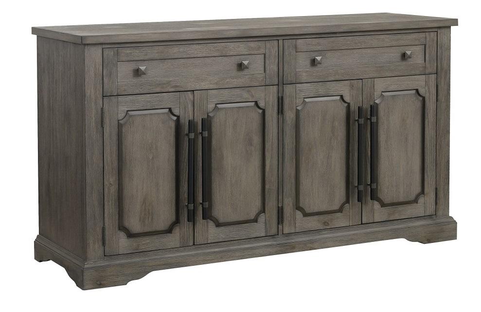 Homelegance Toulon Server in Dark Pewter 5438-40 - LasVegasFurnitureOnline.com