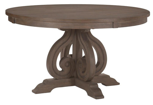 Homelegance Toulon  Round Dining Table in Dark Pewter 5438-54* - LasVegasFurnitureOnline.com