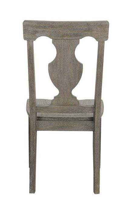 Homelegance Toulon Side Chair in Dark Pewter (Set of 2) - LasVegasFurnitureOnline.com