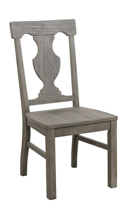 Homelegance Toulon Side Chair in Dark Pewter (Set of 2) - LasVegasFurnitureOnline.com