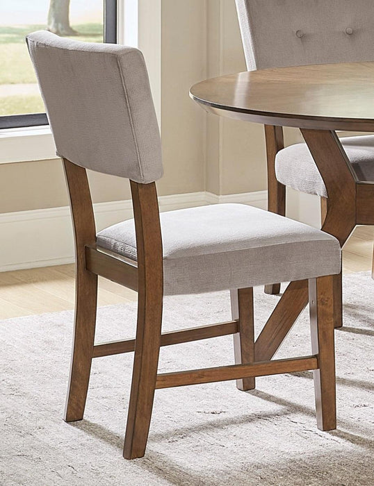 Homelegance Edam Side Chair in Light Oak (Set of 2) - LasVegasFurnitureOnline.com