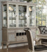 Homelegance Crawford Buffet and Hutch in Silver 5546-50* - LasVegasFurnitureOnline.com