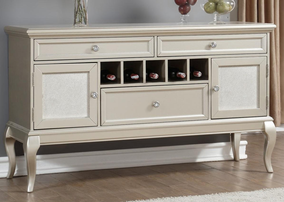 Homelegance Crawford Buffet/Server in Silver 5546-55 - LasVegasFurnitureOnline.com