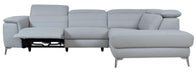 Homelegance Furniture Cinque 2-piece Sectional with Right Chaise in Gray - LasVegasFurnitureOnline.com