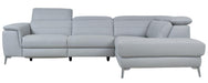 Homelegance Furniture Cinque 2-piece Sectional with Right Chaise in Gray - LasVegasFurnitureOnline.com