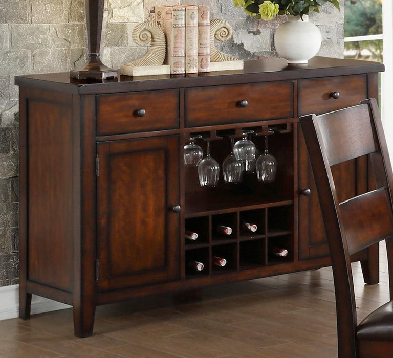 Homelegance Mantello Server in Cherry 5547-40 - LasVegasFurnitureOnline.com