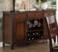 Homelegance Mantello Server in Cherry 5547-40 - LasVegasFurnitureOnline.com