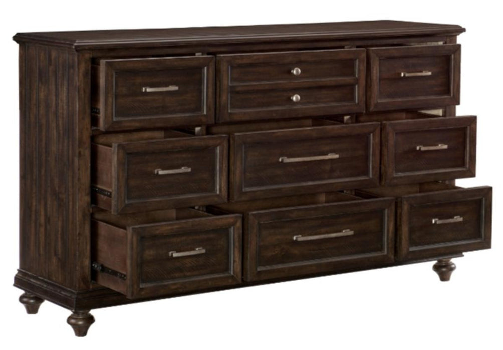 Homelegance Cardona Dresser in Driftwood Charcoal 1689-5 - LasVegasFurnitureOnline.com