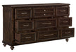 Homelegance Cardona Dresser in Driftwood Charcoal 1689-5 - LasVegasFurnitureOnline.com