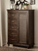 Homelegance Cardona Wardrobe Chest in Driftwood Charcoal 1689-10 - LasVegasFurnitureOnline.com