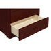 Homelegance Rowe 4 Drawer Chest in Dark Cherry B2013DC-9 - LasVegasFurnitureOnline.com