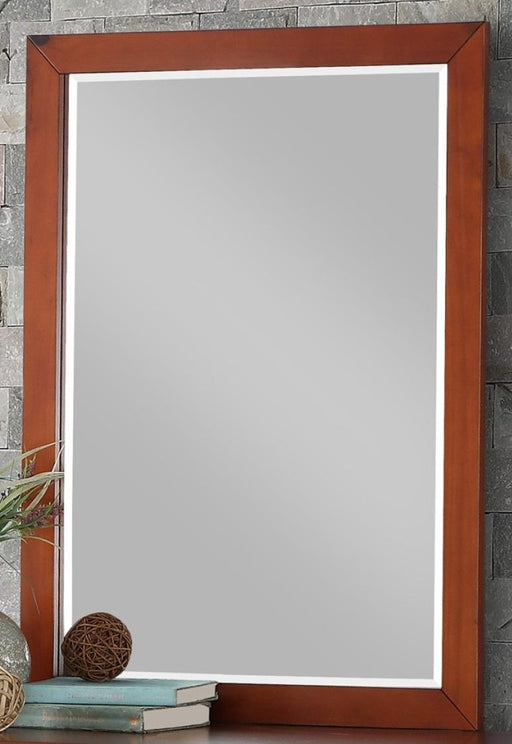 Homelegance Rowe Mirror in Dark Cherry B2013DC-6 - LasVegasFurnitureOnline.com