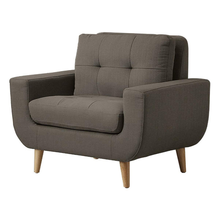 Homelegance Furniture Deryn Chair in Gray 8327GY-1 - LasVegasFurnitureOnline.com
