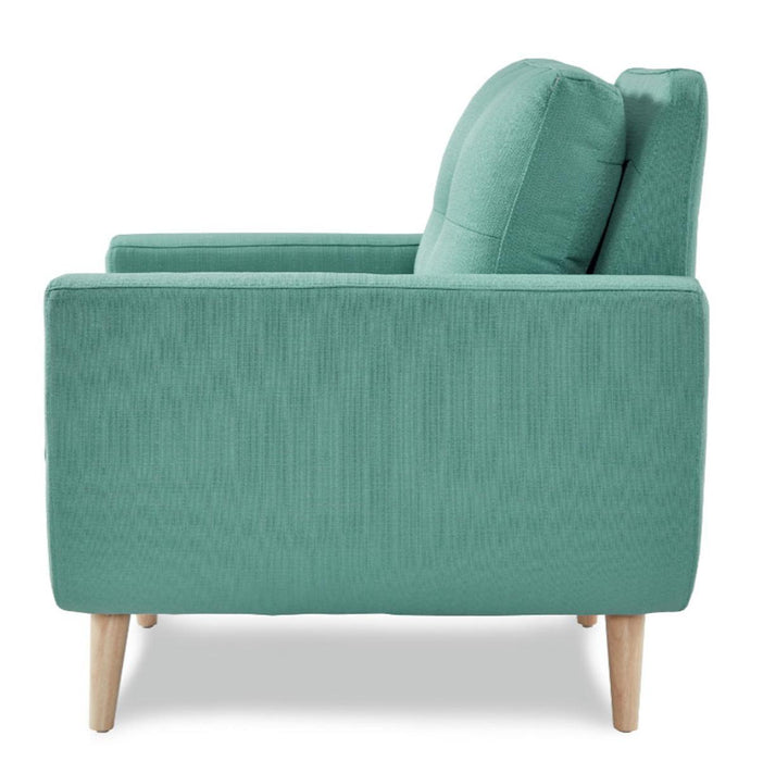 Homelegance Furniture Deryn Chair in Teal 8327TL-1 - LasVegasFurnitureOnline.com