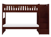 Homelegance Rowe Bunk Bed w/ Reversible Step Storage in Dark Cherry B2013SBDC-1* - LasVegasFurnitureOnline.com