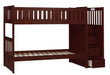 Homelegance Rowe Bunk Bed w/ Reversible Step Storage in Dark Cherry B2013SBDC-1* - LasVegasFurnitureOnline.com
