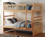Homelegance Bartly Twin/Twin Bunk Bed in Natural B2043-1* - LasVegasFurnitureOnline.com