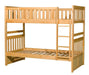 Homelegance Bartly Twin/Twin Bunk Bed in Natural B2043-1* - LasVegasFurnitureOnline.com