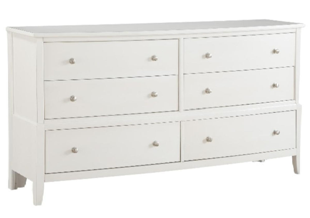 Homelegance Cotterill Dresser in Antique White 1730WW-5 - LasVegasFurnitureOnline.com