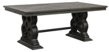 Homelegance Arasina Dining Table in Dark Pewter 5559N-96* - LasVegasFurnitureOnline.com