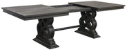 Homelegance Arasina Dining Table in Dark Pewter 5559N-96* - LasVegasFurnitureOnline.com