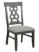 Homelegance Arasina Side Chair in Dark Pewter (Set of 2) - LasVegasFurnitureOnline.com