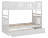 Homelegance Galen Twin Trundle in White B2053W-R - LasVegasFurnitureOnline.com