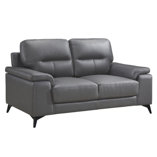 Homelegance Furniture Mischa Loveseat in Dark Gray 9514DGY-2 - LasVegasFurnitureOnline.com