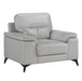 Homelegance Furniture Mischa Chair in Silver Gray 9514SVE-1 - LasVegasFurnitureOnline.com