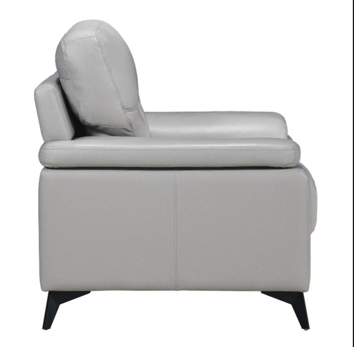 Homelegance Furniture Mischa Chair in Silver Gray 9514SVE-1 - LasVegasFurnitureOnline.com