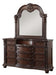 Homelegance Cavalier Mirror in Dark Cherry 1757-6 - LasVegasFurnitureOnline.com