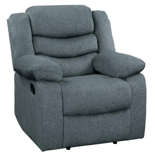 Homelegance Furniture Discus Double Reclining Chair in Gray 9526GY-1 - LasVegasFurnitureOnline.com