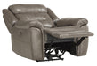 Homelegance Furniture Danio Power Double Reclining Chair with Power Headrests in Brownish Gray 9528BRG-1PWH - LasVegasFurnitureOnline.com