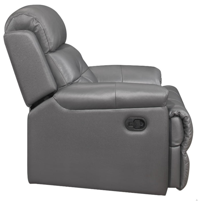 Homelegance Furniture Lambent Double Reclining Chair in Dark Gray - LasVegasFurnitureOnline.com