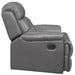 Homelegance Furniture Lambent Double Reclining Chair in Dark Gray - LasVegasFurnitureOnline.com