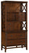 Homelegance Frazier Bookcase in Brown Cherry 1649-18 - LasVegasFurnitureOnline.com