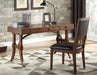 Homelegance Frazier Writing Desk in Brown Cherry 1649-16 - LasVegasFurnitureOnline.com