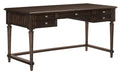 Homelegance Cardano Writing Desk w/ 3 Working Drawers in Charcoal 1689-16 - LasVegasFurnitureOnline.com