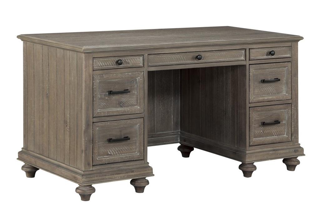 Homelegance Cardano Executive Desk in Brown 1689BR-17 - LasVegasFurnitureOnline.com